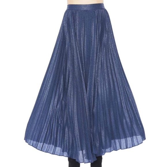 Alice + Olivia Blue Katz A Line Skirt - Picture 3 of 3